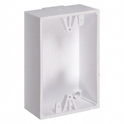 Back Box Polycarbonate White