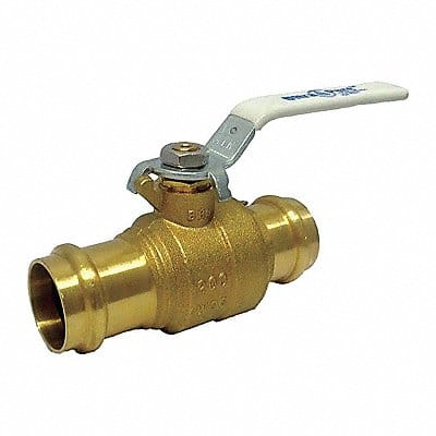 Ball Valve Brass 2-Piece 1-1/2in 200 psi
