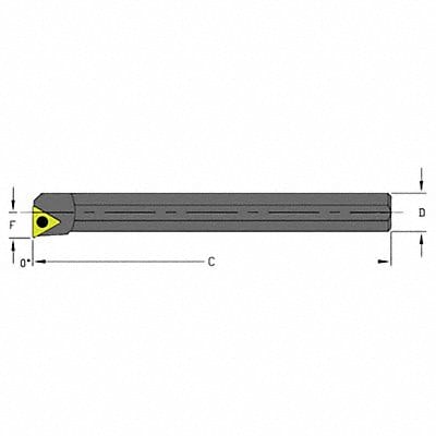 Indexable Boring Bar 5/16 HSS