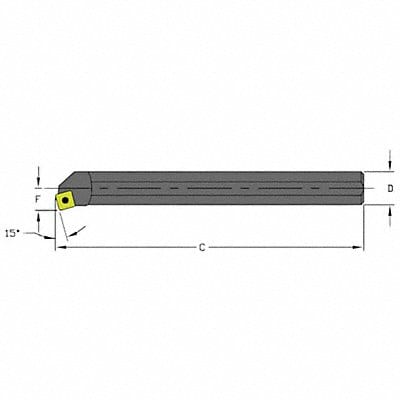 Indexable Boring Bar 5/8 HSS Indexable Boring Bar 5/8 HSS
