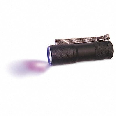 Handheld UV Flashlight Plastic Black PK4