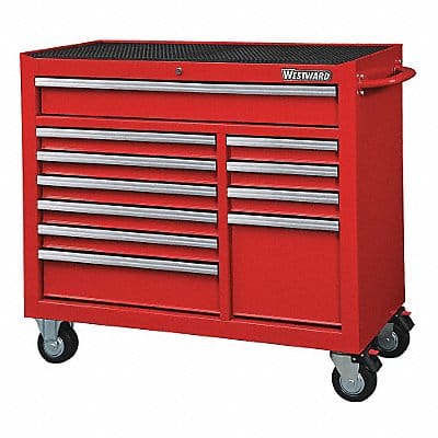 Rolling Tool Cabinet Red Heavy Duty