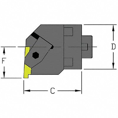 Boring Bar MH40 NER4-CFT