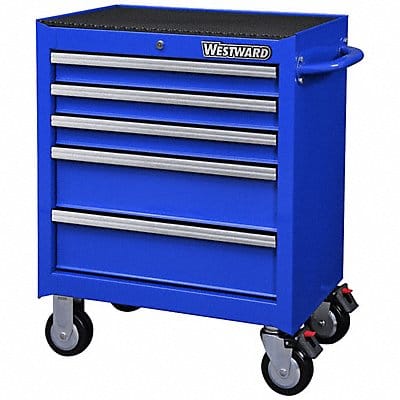 Rolling Tool Cabinet Blue Heavy Duty