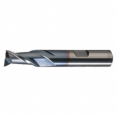 Sq. End Mill Single End HSS 1/4