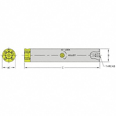 Indexable Boring Bar 3.5250