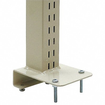 H6353 Upright Post Steel 500 lb Black PK3