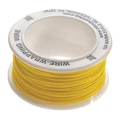 Wire Wrapping Wire 30 AWG Yel 50ft