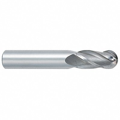 Ball End Mill Single End 17/64 Carbide