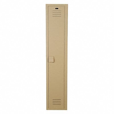 F9063 Lckr 1x1Lckr Beige 72 x12 x18 Assm