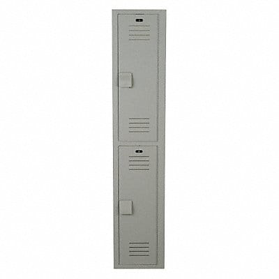 F9061 Wrdrb Lckr 2x1Lckr Gray 60 x12 x12 Assm