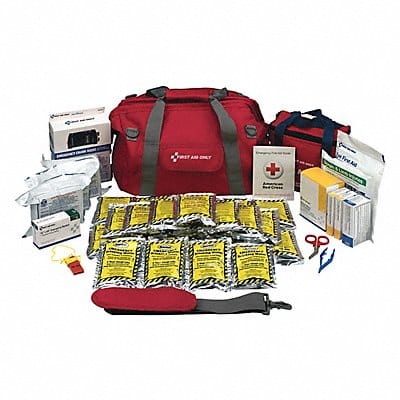 Survival Kit Red 8inHx14inLx14inW