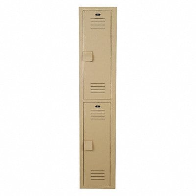 F9058 Lckr 2x1Lckr Beige 72 x12 x18 Assm
