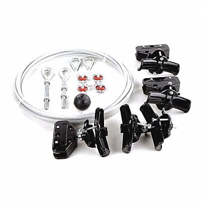 Festoon System Kit 1/4 Rope L 20 Ft