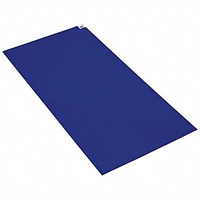 K7652 Disposable Tacky Mat Bl 36inWx60inL PK4
