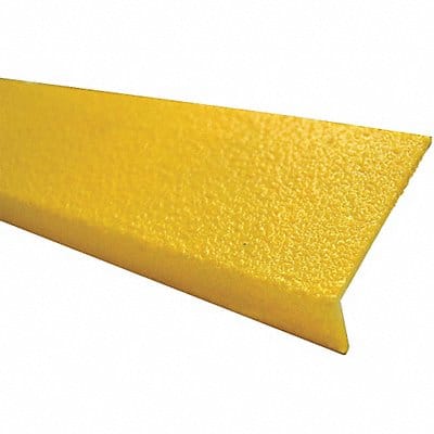 FRP Stair Nosing Yellow 36inW Fiberglass