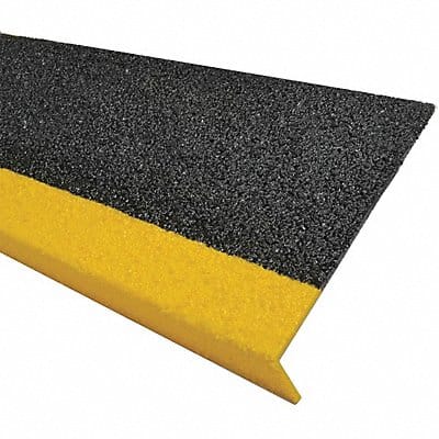 FRP Step Cover Ylw/Blk 60  Fbrglss