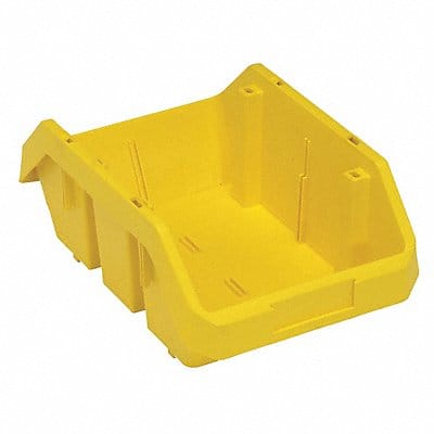 Cross-Stacking Bin Yellow PP 6 1/2 in