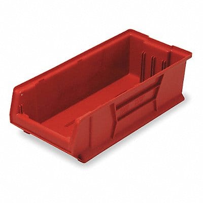 F8433 Bin Red Polypropylene 7 in