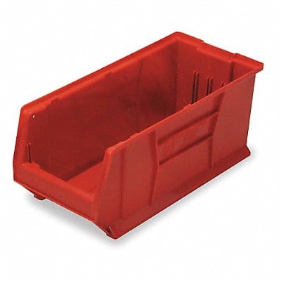 Bin 23-7/8 in L 11 in W 10 in H Red