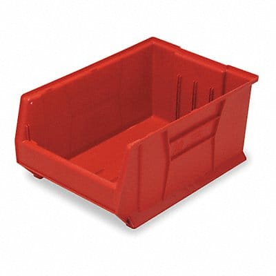 E4448 Bin Red Polypropylene 11 in