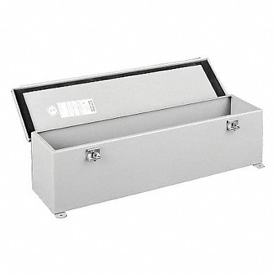 Hinged Cover Wiring Trough 8inWx8inH Hinged Cover Wiring Trough 8inWx8inH