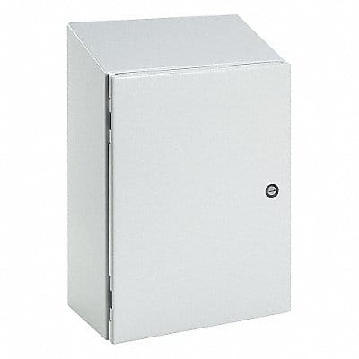 Slopd Top Enclosr Mtllc 30InHx24InWx8InD Slopd Top Enclosr Mtllc 30InHx24InWx8InD