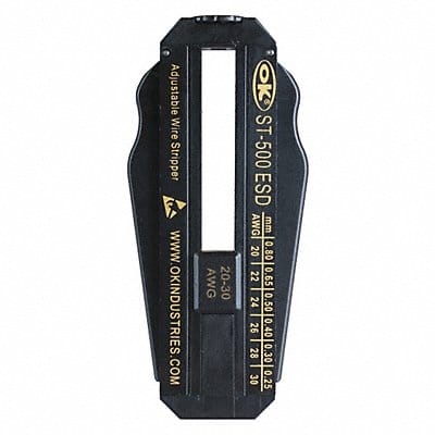 ESD Safe Adjust. Wire Stripper 20-30 AWG
