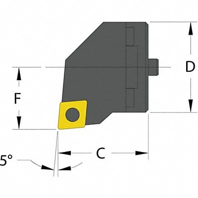 Indexable Cutting Head CCMT 1.2600