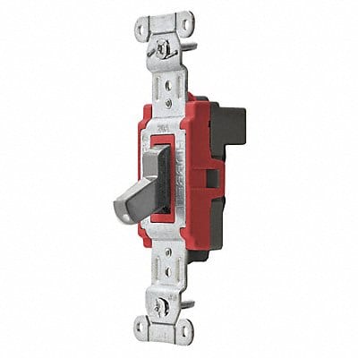 Wall Switch Gray 20 A Back Single Pole