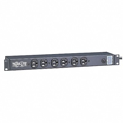 PDU 120V 12 Outlet 15 ft Black