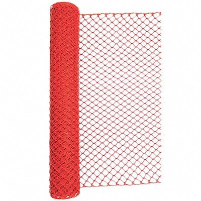 Barrier Fence 4ft H 50 ft L Orange