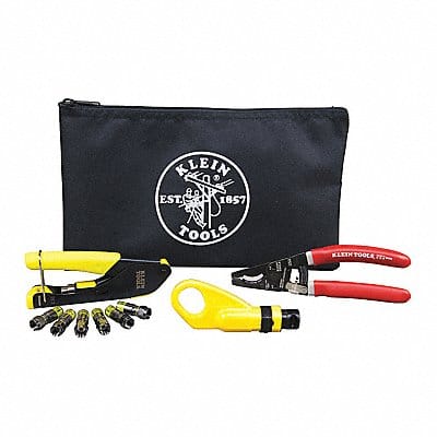 Coax Cable Installation Kit with Pouch