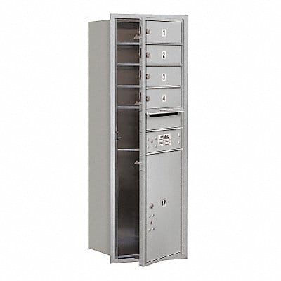Horiz Mailbox USPS 5Dr Alum FL 41in