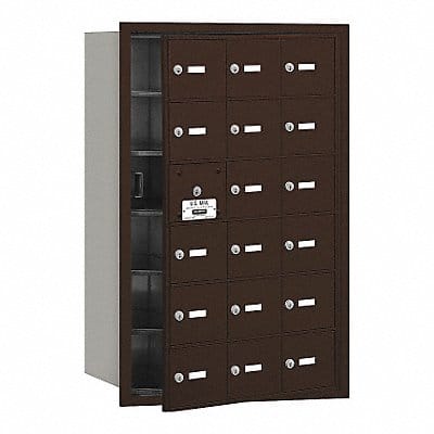 Horiz Mailbox USPS 18Dr Bz FL 35-1/4in