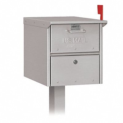 Roadside Mailbox Silver