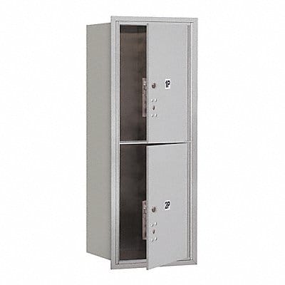 Horiz Mailbox PL5 2Dr Alum FL 37-1/2in