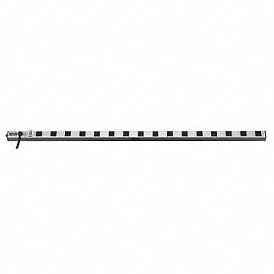 Outlet Strip 16 Outlet 15A 48 L Gry