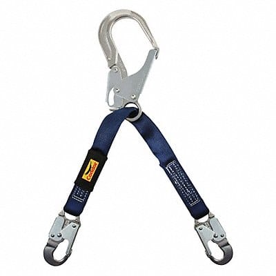 Positioning Lanyard Blue Fixed