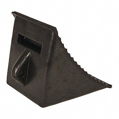 Rubber Wheel Chock with Molded-In Handle