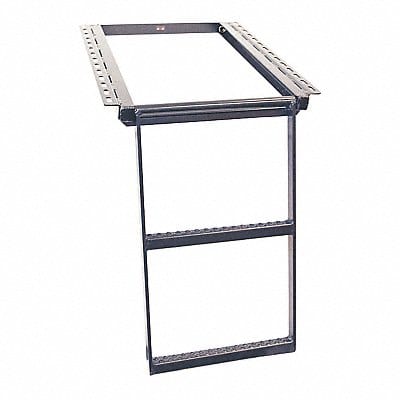Truck Step Retractable SS 2-Rung