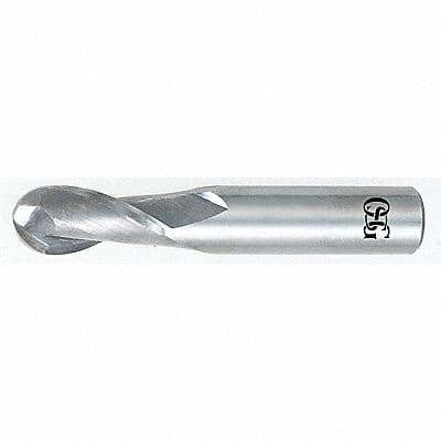 Ball End Mill Single End 27/64 Carbide