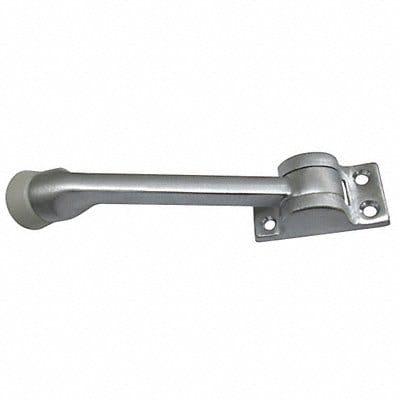 Lever Door Holder Stn Chrome Solid Brass