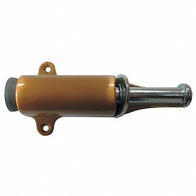 Plunger Door Holder Stn Brnz Solid Brass