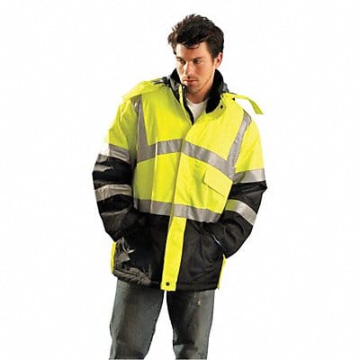 Jacket Insulated M Yellow 34-1/2inL Jacket Insulated M Yellow 34-1/2inL
