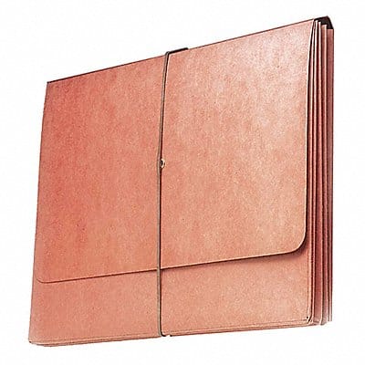 Expandable File Wallet 1Pockt Letter Red