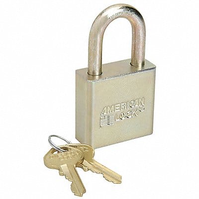 Keyed Padlock Gold Keyed Padlock Gold