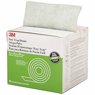 Dust Cloth 8 in L White