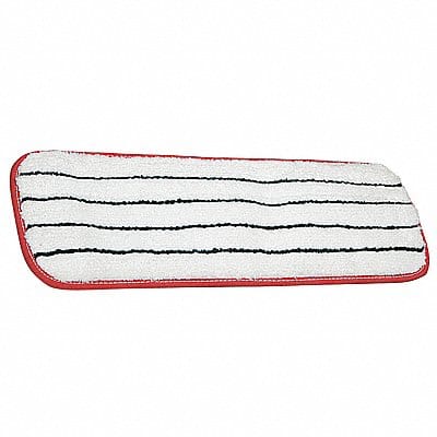 Mop Pad Red Microfiber