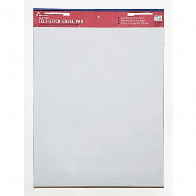 Easel Pad Self-Stick Wh 25 x 30 in PK2